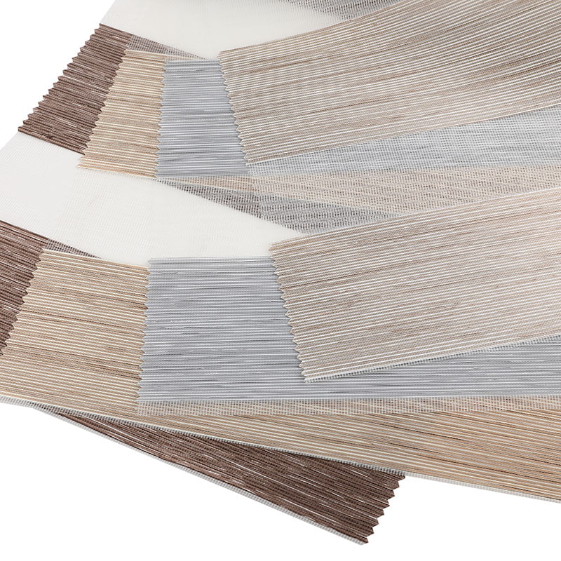 GD41 100% Polyester voděodolná, poločerná, zebra roleta