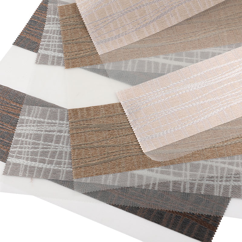 YX025 Zebra zesílená dvouvrstvá žakárová roleta