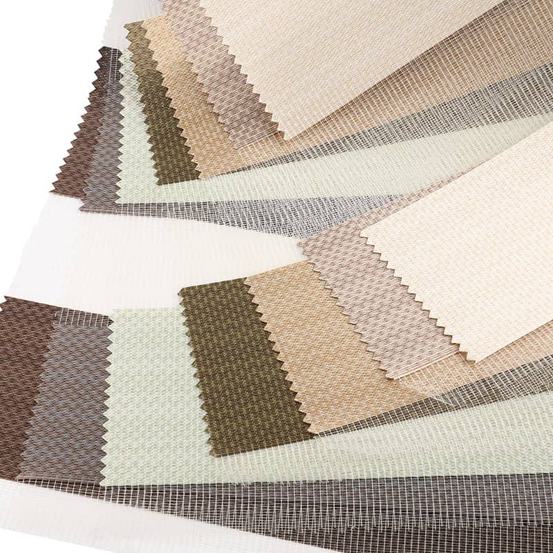 F060 office Home Dvouvrstvá měkká poločerná zebra roleta