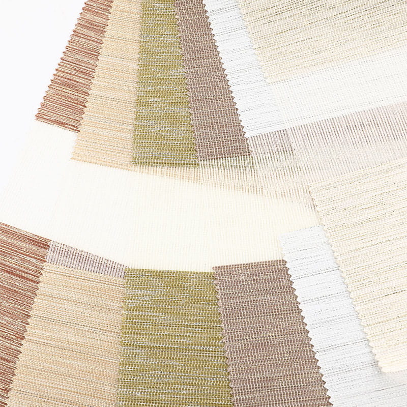 F048 Nastavitelný stínící efekt Polozatemňovací látka zebra