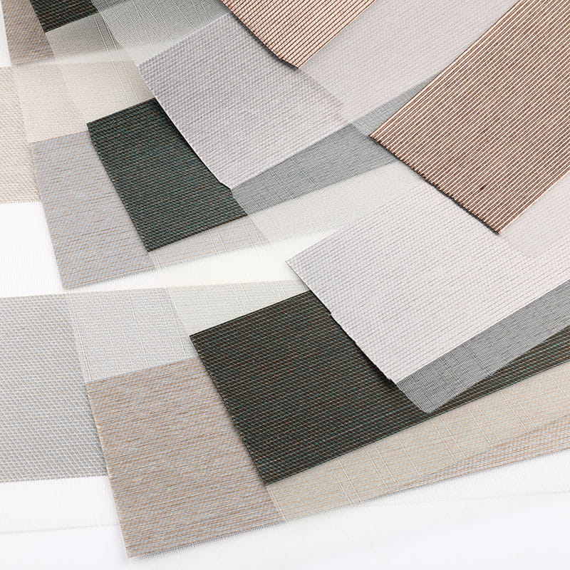 F078 Hotelová ložnice Stripes Semi-Blackout Zebra roleta